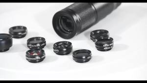 APEXEL New Updated 22X Telephoto Zoom Lens 10 in 1 Fisheye Lens Wide Angle Macro Lens + CPL Star Flow Filters for All Smartphone