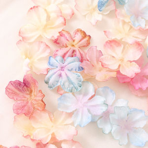 Hoa Cầu Thắt Nơ Thêu Hoa Lụa Thủ Công DIY Vật Liệu Thêu Nghệ Thuật Mặt Dán Trang Trí Nhà Hoa Giả