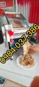 Máy cán mực khô thịt khô tự động lô cán 20/22/24cm