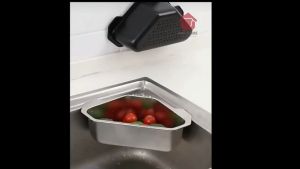 Kitchen 304 Stainless Steel Triangle Drain Rack