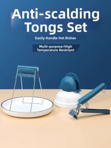 Heat-Resistant Kitchen Tongs