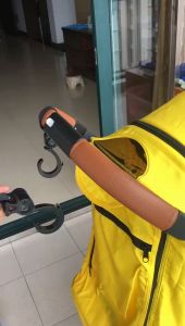 2Pcs Baby Stroller Hooks Rotate 360 Degree Hanger Cart Hook Accessories Big Capacity