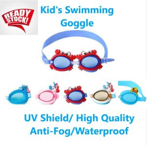 🇲🇾Ready Stock 🇲🇾 Swimming Goggles Kids Cartoon Swimming Goggles for Kids Swim Diving 儿童泳镜
