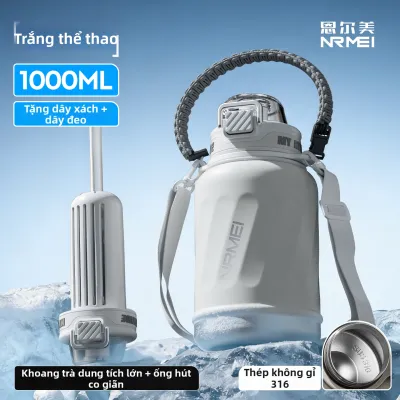 nRMEi | Bình Nước Dung Lượng Lớn Chống Nhiệt 2000ml