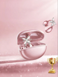 caibeike | Pain-free Stylish For Women Ear-hook Bluetooth Headphones