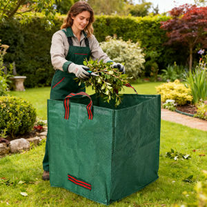 Compost Bin Garbage Can Outside Folding Earthworm Composting Orchard Bucket Outdoor Trash Containers Garden Balcony Wastebasket