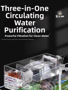 CHONGXIAOSHUAI | Silent Aeration Filter Box 3-in-1 Drip Flow