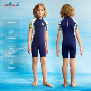 ZCCO | UV Protection Quick Dry Breathable Printed Childrens Swimwear