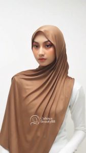 Pashmina Kaos Jersey Hijab Jilbab Pasmina Premium - Warna Lengkap