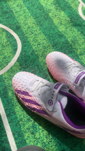 รองเท้าฟุตซอล Futsal Shoes รองเท้าฟุตบอลในร่มสำหรับเด็ก Sports Shoes Training Shoes Kid Sneakers หนังสังเคราะห์ น้ำหนักเบา Sport เด็กผู้หญิง ออกกำลังกาย Child Kids