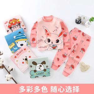 Baby Girl Kids Pajamas Long Sleeve 2Pcs/Set Cotton Children Pyjamas baju tidur baby girl [STOCK in Msia]
