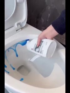 500g Toilet Bowl Cleaner Tile Cleaner Powerful Anti-Fouling Wall Cleaning Liquid Brighten Sterilization Cleaner Pine Fragrance Not Pungent Can Clean Yellow Urine Stains Mold Stains Water Stain