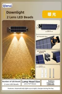 QIR | Solar Waterproof Outdoor Wall Light