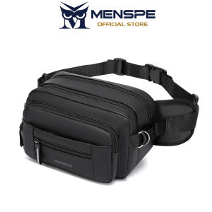 MENSPE Waist Bag Shoulder Bag Chest Bag Fashion CrossBody Bag Oxford Waterproof Bag Large Leisure Bag Street Bag Casual Bag Lightweight Messenger Bag Travel Bag Sports Bag