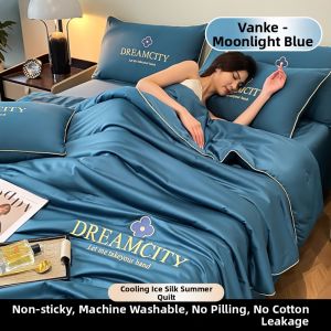 susan | Machine Washable Four-Piece Set Summer Cooling Blanket