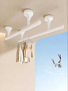 MINGZHI | Ceiling Mounted Fixed Side Installation Drying Rack