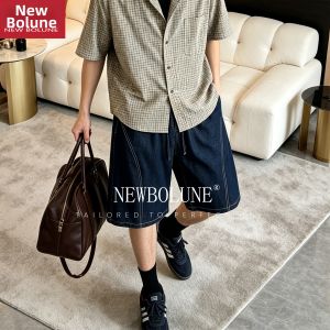 NEW BOLUNE | Loose Fit Straight Casual Shorts