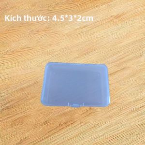 Hộp Đựng Chống Bụi Dung Lượng Lớn Trong Suốt