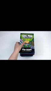 Truyện thiếu nhi DOG MAN bộ 18 books nhập khẩu (paperback cover)