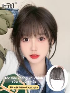JUZITING | Natural French Air Bangs Hair Extension for Women