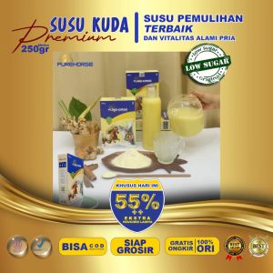 Purehorse Susu Kuda Obat Nyeri Sendi Berat 250 Gram | Paket 1 Box