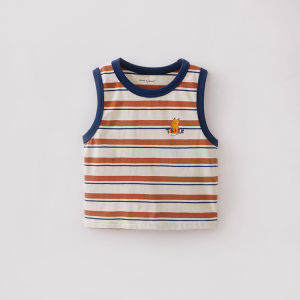 Marc&Janie | Boys Cotton Cartoon Stripe Vest