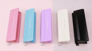 6 Hole Puncher Adjustable KW-Trio for A4 A5 A6 B7 Desktop Paper Punch Notebook Documents