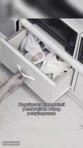 【MOHO】READY STOCK Divided drawer stackable underwear organizer drawer cabinet underwear 、socks storage and organiza