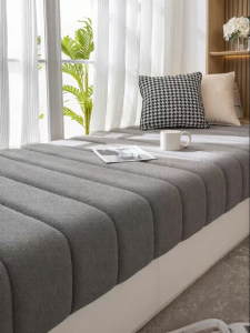 Custom Luxury Four Season Window Seat Pad High Density Teddy Plush