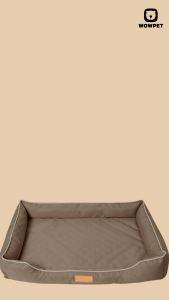 WOWPET Petfy Love Slumber Premium Pet Bed  900D Oxford Waterproof Chew-Resistant All-Season Dog & Cat