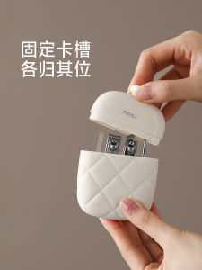 Bộ Kéo Cắt Móng Tay FaSoLa Bộ Dụng Cụ Cắt Móng Tay Và Dò Tai Cho Nam Và Nữ Chất Liệu Thép Không Gỉ Đồ Dùng Vệ Sinh Cá Nhân Cho Gia Đình