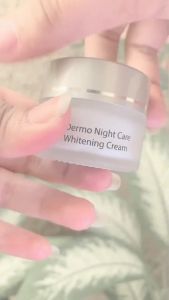 Ertos Dermo Night Care Whitening netto 125 gr Ertos Original BPOM - Krim malam pencerah pemutih & meregenerasi kulit wajah