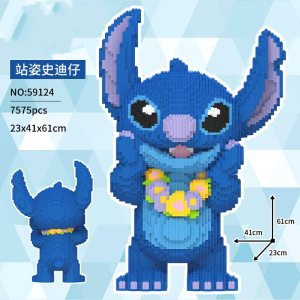 Steedi Large Size Puzzle Blocks Assembly Toys Educational Building Blocks for Children Aged 6 to 12 Angel Small Particle Blocks