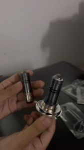 LED หน้าๆ มอเตอร์ไซค์ สีขาว/เหลือง/ไอซ์บลู รุ่นใหม่ 2023 ราคาต่อ 1 หลอด 0256