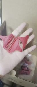 Replacement Guides Combs Fit For wahl 5 Star Detailer #2215 40mm Wide T Blade Trimmer #3792 Hair Clipper Comb Red，1.5/3/4.5mm