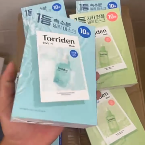 (SG STOCK) Torriden Dive-In Balanceful Low Molecular Hyaluronic Acid Mask Sheet 27ml 10 Pcs Full Cica Soothing Calming