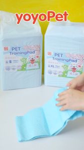 petme 💎 Pet Pad แผ่นรองฉี่สัตว์เลี้ยง แผ่นซับฉี่ แผ่นรองฉี่สุนัข แผ่นรองฝึกขับถ่าย ซึมซับ ระงับกลิ่นได้ดี ผ้ารองฉี่