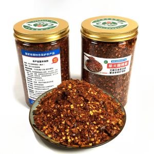 Guishanmei Hot Pepper Powder Bottle Special Product of Bijie And Zhunyi Guizhou Traditional Cooking Dip Sauce Spicy Flavor