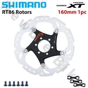 Shimano Deore XT RT86 SLX RT76 RT26 RT56 RT66 Brake Disc 6 Bolt Ice Point Technology MTB Mountain Bicycle Disc 160MM 180MM 203MM