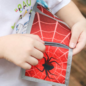 New Childrens Wallets Student Triple Fold Card Holder  Simple and Casual Coin Purse Gift For Boy And Girls