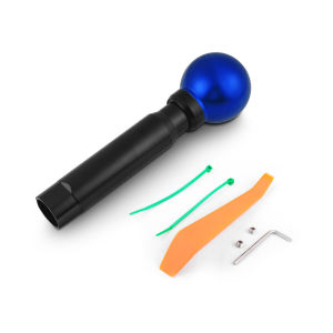 Dynoracing | Automatic A/T Gear Shift Knob Shifter Lever Trim For Honda Fit For Jazz GK5 City GM6 Round Ball Button Shifter Knob Handle