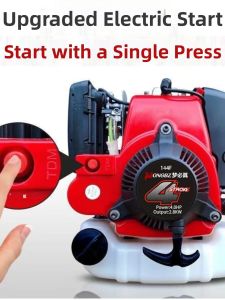 MENGBIZHEN | Electric Start 4hp Gasoline Outboard Motor 4 Horsepower