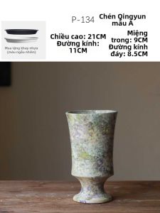 LANLIN | Chậu Hoa Sứ Trang Trí Phong Cách Cổ Điển Pháp
