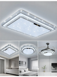 HUIPU ZHAOMING | Simple Modern Luxury Crystal Ceiling Light