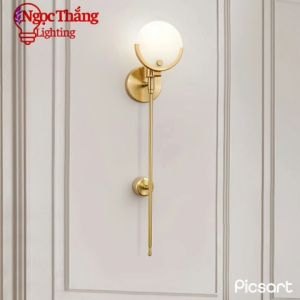 Đèn Led treo tường ốp tường cao cấp trang trí phòng khách phòng ngủ cầu thang Led 3 chế độ màu 12W VK101 220V Ngọc Thắng