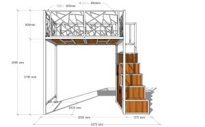 Loft bed customize singapore queen size loft bed singapore
