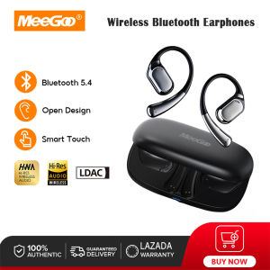 MeeGoo Wireless Earphone Bluetooth 5.4 Sports Headphone HiFi Music 9D Waterproof Earphones Noise Reduction Earbuds With Microphone