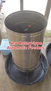 15KGS TO 50kgs capacity Rotary Pig Feeder Automatic Pig Rotary Feeder For Piglet Automatic Feeder for pigs Farming