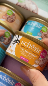 Schesir Cat Natural Style Canned Wet Food in Broth 85g - 100% Natural Ingredients (4 Recipes)