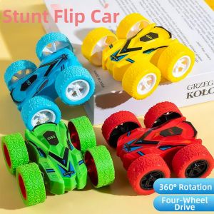 Double-sided Rolling Inertial 4WD Off-road RC Car Toy